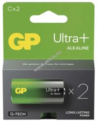 GP Batteries Ultra Plus Alkáli bébi elem LR14 (C) 2db/csomag - Kiárusítás