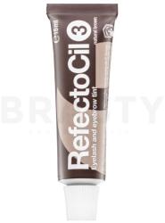  RefectoCil Eyelash And Eyebrow Tint szemöldök- és szempillafesték 3 Brown 15 ml