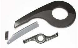 Peruzzo zárt láncvédő, hajtóművédő, műanyag, 46T, fekete