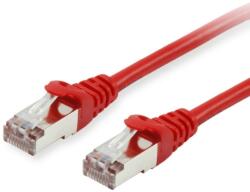 Equip S/FTP CAT6a Patch Kábel - 15 m, Piros (606509)