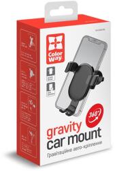 ColorWay Autós tartó, szellőzőrácsra, fekete CW-CHG01-BK (CW-CHG01-BK)