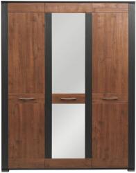WIPMEB NAOMI NA -08 szekrény 3 D dió/wenge - sprintbutor