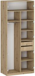 Halmar FLEX - K5 korpusz a MODULAR SROBE SYSTEM-hez - kézműves tölgy - sprintbutor