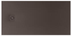 Roca Terran-N Stonex zuhanytálca 170x80 cm csúszásgátló felülettel és lefolyóval, kávé APA016A432001660 (APA016A432001660)