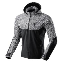 Rebelhorn Slash Noriaki softshell motoros kabát fekete-fehér