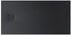 Roca Terran-N Stonex zuhanytálca 180x75 cm csúszásgátló felülettel és lefolyóval, fekete APA017082EE01400 (APA017082EE01400)