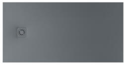 Roca Terra-N Stonex zuhanytálca 180x70 cm csúszásgátló felülettel és lefolyóval, palaszürke APA017082BC01200 (APA017082BC01200)
