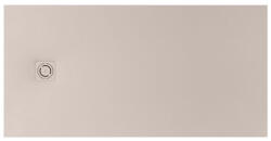 Roca Terran-N Stonex zuhanytálca 180x75 cm csúszásgátló felülettel és lefolyóval, bézs APA017082EE01650 (APA017082EE01650)