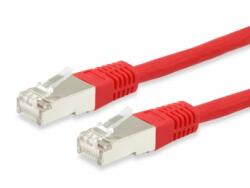 Equip S/FTP CAT6a Patch Kábel - 15 m, Piros (605628)