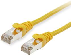 Equip S/FTP CAT6 Patch Kábel - 20 m, Sárga (605569)