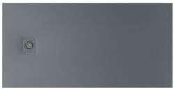 Roca Terra-N Stonex zuhanytálca 170x80 cm csúszásgátló felülettel és lefolyóval, palaszürke APA016A432001200 (APA016A432001200)