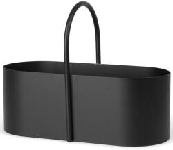 ferm LIVING Tároló doboz GRIB 35 cm, fekete, vas, kemény LIVING (FERM1104263283)