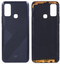 tel-szalk-192969331587 Infinix Hot 9 Play Fekete Akkufedél hátlap, burkolati elem (Midnight Black) (tel-szalk-192969331587)
