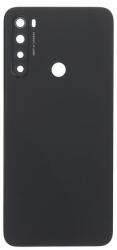 tel-szalk-192969331569 Xiaomi Redmi Note 8 2021 Fekete Akkufedél hátlap, kamera lencse (tel-szalk-192969331569)