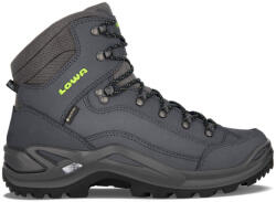 Lowa Férfi túracipő Renegade GTX mid, kék/lime