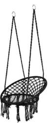 Malatec Függőszék, függőhinta 150kg-os teherbítással (fekete) (id_14602-code_00010369) - hasznos-holmik