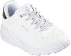 Skechers - Uno Lite / Metallic - Női / Leány utcai cipő (310384LWHT)