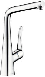 Hansgrohe Metris M71, konyhai karos csaptelep 320 1jet, beépítés az ablak elé, króm, HAN-14823000 (HAN-14823000)