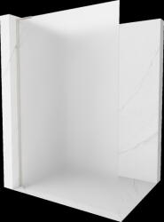 Mexen Kioto L, Walk-In zuhanyparaván 70 x 200 cm, 8 mm-es mattüveg, csiszolt acél profil, 800-070-103-97-30 (800-070-103-97-30)