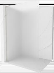 Mexen Kioto L, Walk-In zuhanyparaván 90 x 200 cm, 8 mm-es matt üveg, csiszolt acél profil, 800-090-103-97-30 (800-090-103-97-30)