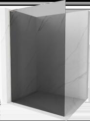 Mexen Kioto L, Walk-In zuhany paraván 100 x 200 cm, 8mm szürke üveg, csiszolt acél profil, 800-100-103-97-40 (800-100-103-97-40)