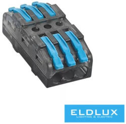 ELDLUX 3 pólusú nyítható kábeltoldó (CMK423-15)