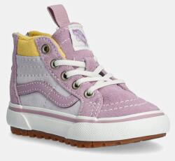 Vans gyerek velúr tornacipő MTE SK8-Hi Zip lila, VN000D0M6GL1 - lila 19