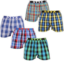 Styx 5PACK Boxeri largi bărbați Styx elastic sport multicolor (5B103640) XL (179170)