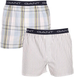 Gant 2PACK Boxeri largi bărbați Gant multicolori (902342609-402) XXL (178537)