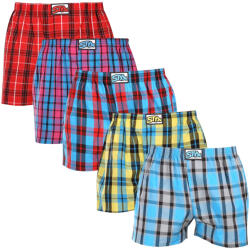 Styx 5PACK Boxeri largi bărbați Styx elastic clasic multicolor (5A091320) S (178316)