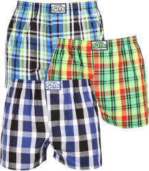 Styx 3PACK Boxeri largi bărbați Styx elastic clasic multicolor (3A11789) L (174151)