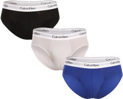 Calvin Klein 3PACK slipuri bărbați Calvin Klein multicolore (NB2379A-GW4) S (175481)