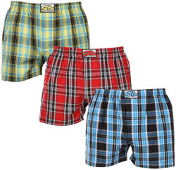 Styx 3PACK Boxeri largi bărbați Styx elastic clasic multicolor (3A102123) L (177748)