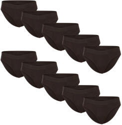 Nedeto 10PACK slipuri bărbați Nedeto negre (10NDTS001) 4XL (169994)