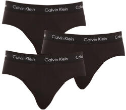 Calvin Klein 3PACK slipuri bărbați Calvin Klein negre (U2661G-XWB) M (150006)