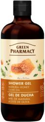 Green Pharmacy Gel de duș miere de Manuka și ulei de măsline (500ml)