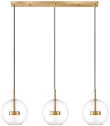 Zuma Line Enceladus arany-átlátszó LED függesztett lámpa (ZU-P0428-03J-L4AC) LED 3 izzós IP20 (ZU-P0428-03J-L)