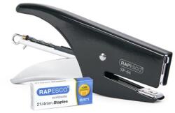 Rapesco Tűzőgép, kézi, 21/4, 12 lap, RAPESCO "SP-64", fekete (IR1267) - officesprint