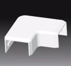 KOPOS Vezetékcsatorna L-idom-fedél 25x15-höz alap+fedél 15mmx 25mmx 90° műanyag fényesfehér LHD