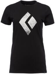Black Diamond W CHALKED UP SS TEE (AP7300520002XSM1)