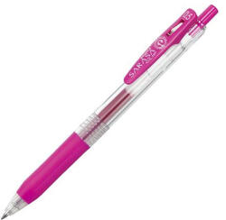 Zebra Zseléstoll, 0, 33 mm, nyomógombos, ZEBRA "Sarasa Clip", magenta (COTZ45137)