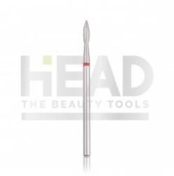 HEAD Capăt freză Diamantat - Flacără Ascuțit, Roșu, 2, 3 mm XL
