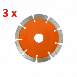 ROKAMAT Set 3 discuri de taiere cu diamant pentru Rokamat Piranha, O 115 mm (RK2090120) Disc de taiere