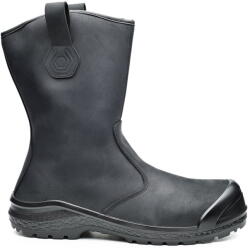 Base Cizme de protectie de iarna din piele, neimblanite, rezistenta la frig -17°C, bombeu nemetalic foarte subtire (6, 5 mm) - Base Extreme S3 CI - negru, 41 (B0870BKR41)