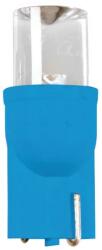 LAMPA Bec tip LED 12V soclu pl. T10 W21X95d 2buc Albastru dispersat