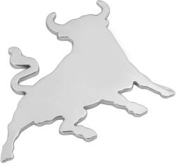 Pilot Lampa Italy Autocolant 3D crom Bull