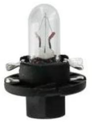 NARVA Bec 12V - 12W Bord soclu plastic negru BX84d 1buc Narva