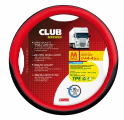 LAMPA Husa volan camion Club premium - M - Ø 44/46cm - Rosu
