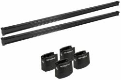 Nordrive Set portbagaj Kargo cu kit fixare si 2buc bare otel 115cm Dacia Dokker 11/12>04/15 Dokker 05/15>01/17 Dokker 02/17>07/21 Dokker Van 11/12>07/21 Renault Express 06/21