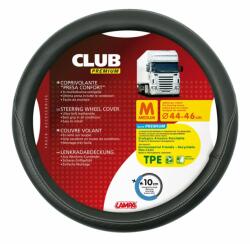 LAMPA Husa volan camion Club premium - M - Ø 44/46cm - Negru